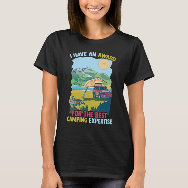 T-shirt Suratterrissage J'Ai Un Prix Pour Le Meilleur Camp (Devant)
