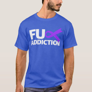 T-shirt Surdosage de dépendance Sensibilisation Manches Lo
