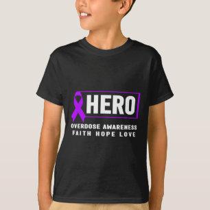 T-shirt Surdose de sensibilisation Héros Foi Espoir amour