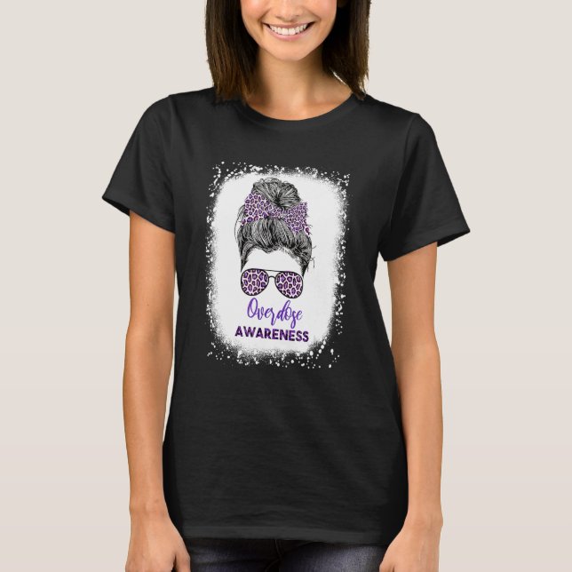 T-shirt Surdose sensibilisation Guerrier cheveux désordonn (Devant)