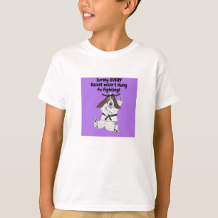 T-shirt Sûrement que TOUS les Bassets ne faisaient pas du