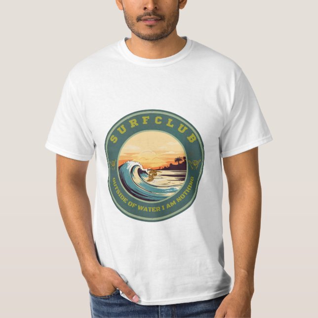 T-shirt surf (Devant)
