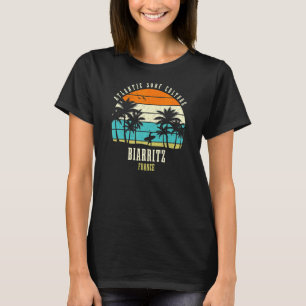 T-shirt Surf Biarritz France Surf Atlantique Culture