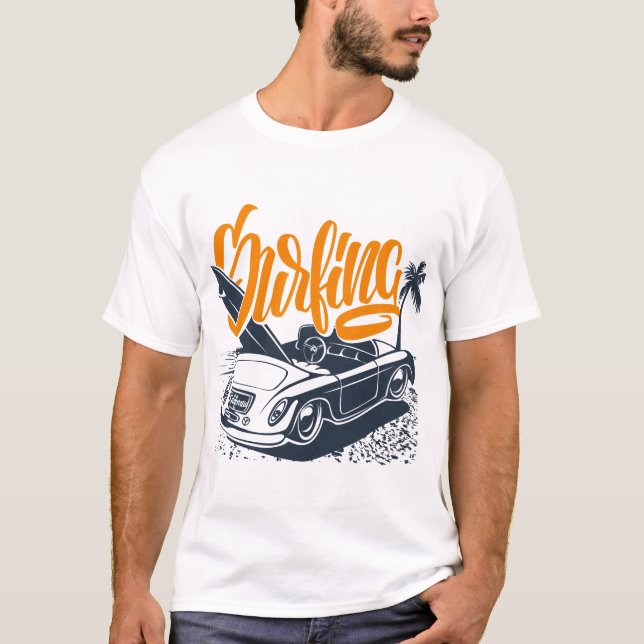 T-shirt Surf Californie (Devant)