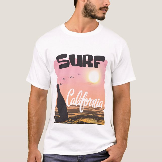 T-shirt Surf Californie (Devant)