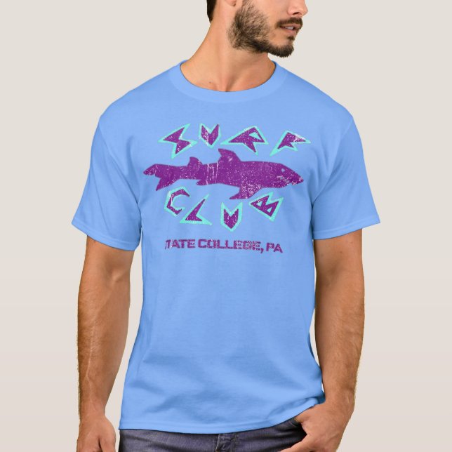 T-shirt Surf Club Bar - State College, PA (Devant)