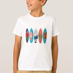 T-shirt Surf coloré