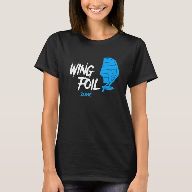 T-shirt Surf d'aile de la zone d'huile (Devant)