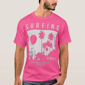 T-shirt Surf de surf hawaii cadeau pour amour