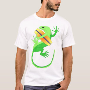 T-shirt Surf de Wakeboard de Gecko