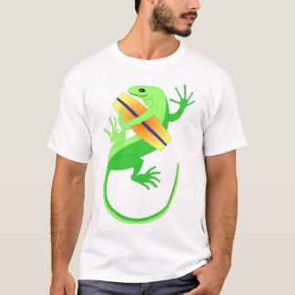 T-shirt Surf de Wakeboard de Gecko