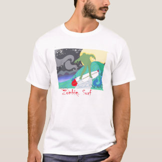 T-shirt surf de zombi