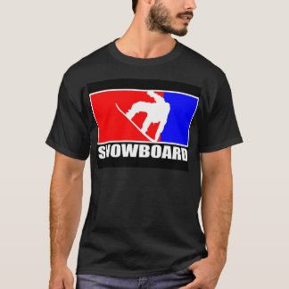 T-shirt surf des neiges