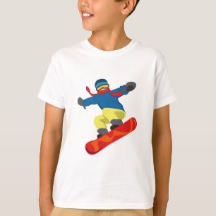 T-shirt Surf des neiges