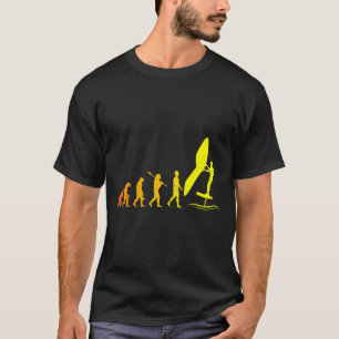 T-shirt Surf d'escadre d'évolution des chaudières