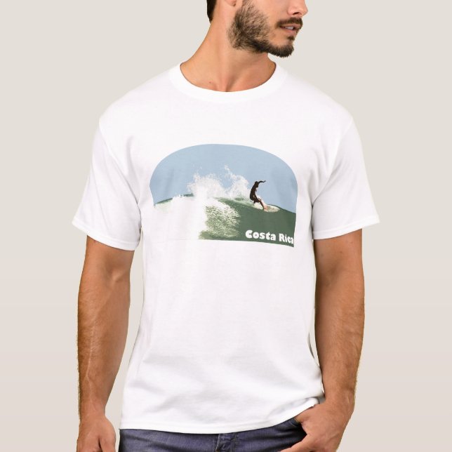 T-shirt Surf du Costa Rica (Devant)