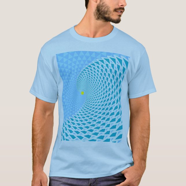 T-shirt surf et ciel (Devant)