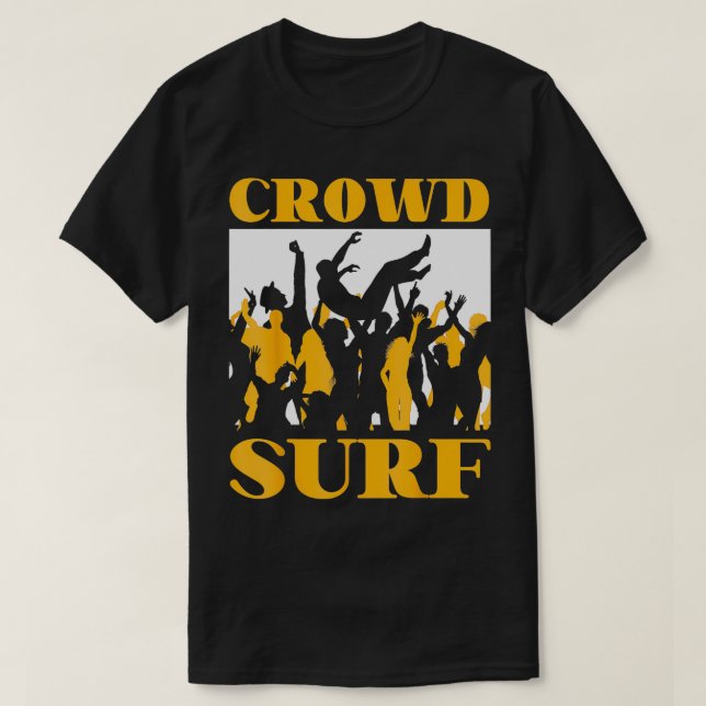 T-shirt Surf Foule Surf (Design devant)