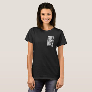 T-shirt Surf Groms, la loi ! ! ! (blanc adulte)
