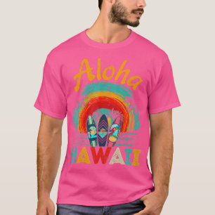 T-shirt Surf hawaïen rétro Aloha Hawaii Island Surfe