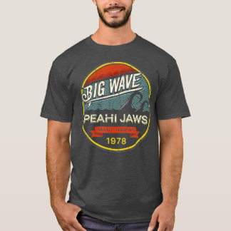 T-shirt Surf Hawaii Peahi Jaws Maui Hawaii Retro