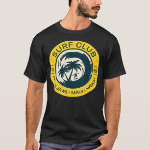 T-shirt Surf Hawaii Peahi Jaws Maui Hawaii Retro (2)