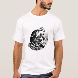 T-shirt Surf Jésus Vintage désorganisé