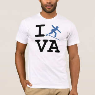T-shirt Surf la Virginie