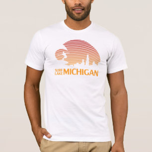 T-shirt Surf le lac Michigan !