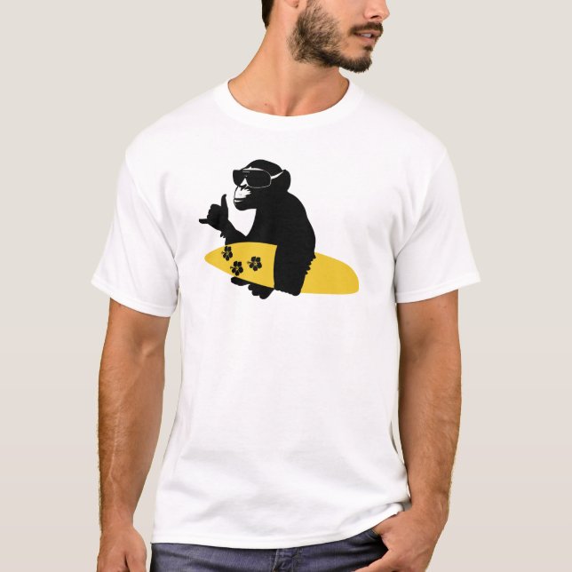 T-shirt surf money (Devant)