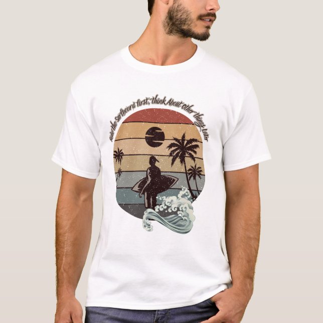 T-shirt Surf premier (Devant)
