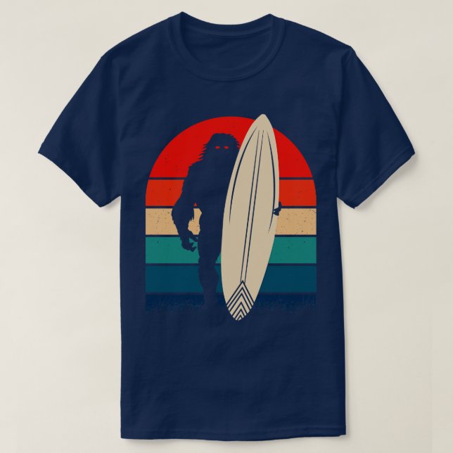 T-shirt Surf Rétro Été (Design devant)