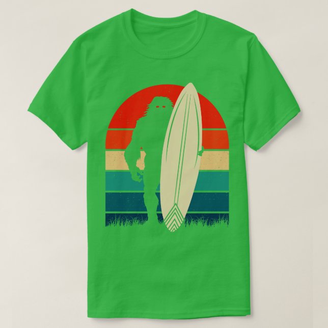 T-shirt Surf Rétro Été (Design devant)