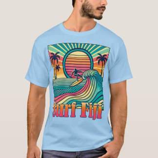 T-shirt Surf rétro Fidji