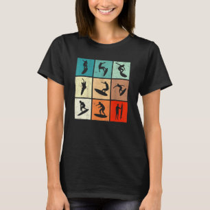 T-shirt Surf Rétro Surf Vintage Surfeurs Surfeur