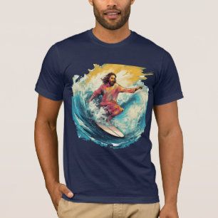 T-shirt Surf Sur L'Eau
