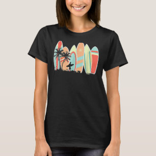 T-shirt Surf Surfboard Vintage Classic Retro Surfboard