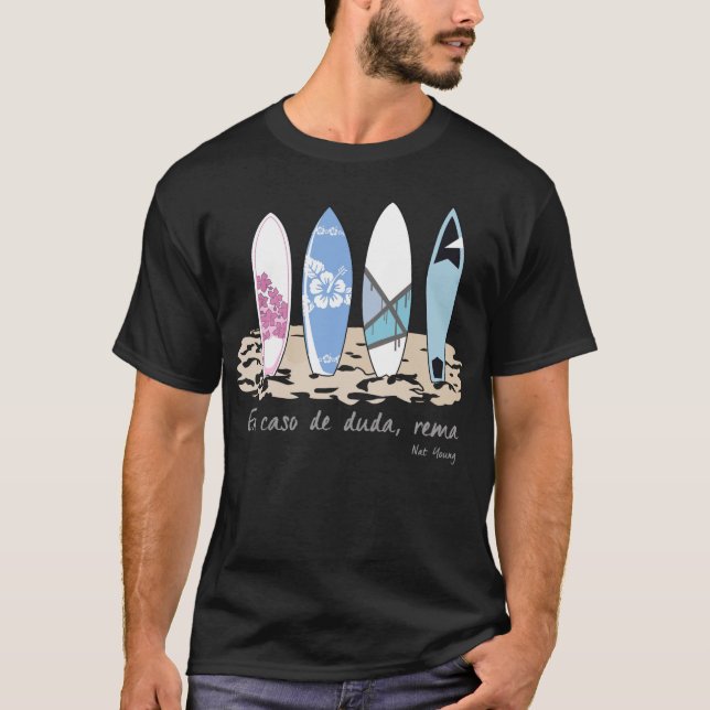 T-shirt Surf. Surfer (Devant)