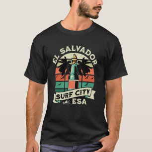 T-shirt Surf Ville El Salvador Waves