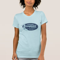 T-shirt surfant de dames de club