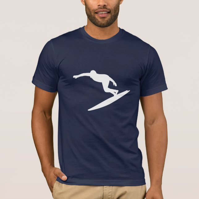 T-shirt surfant de vague (Devant)