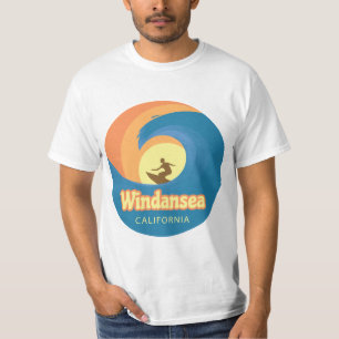 T-shirt surfant de Windansea la Californie