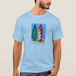 T-shirt Surfboards surf rétro
