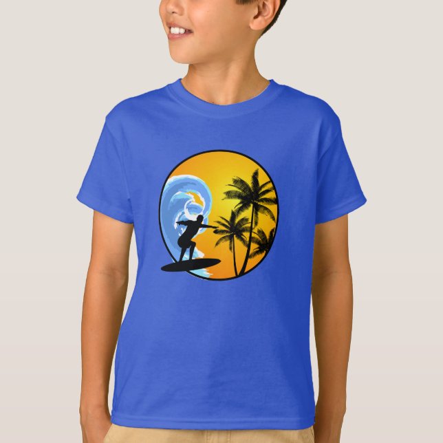 T-shirt Surfer Boy (Devant)