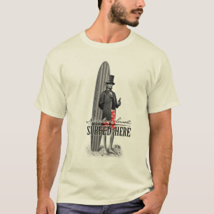 T-shirt Surfer d'Abe Lincoln