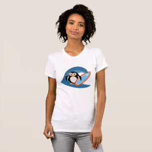 T-shirt Surfer de pingouin