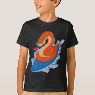 T-shirt Surfer de serpent