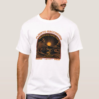 T-SHIRT SURFER MEXICAIN DE PUERTO ESCONDIDO