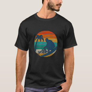 T-shirt Surfer Retro Sun Vintage Surfboard Plage