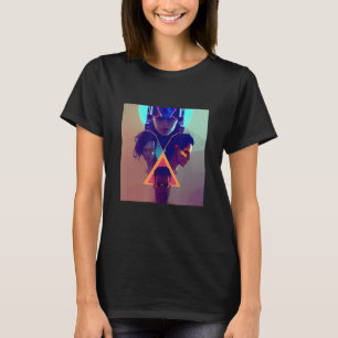 T-shirt Surfer sur cette vague partout où il me prend la v